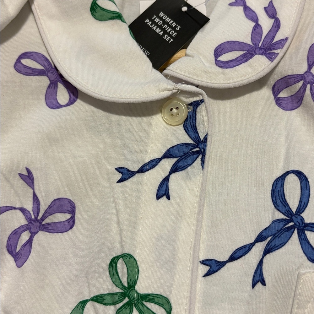 NWT! J Crew pajama set - Picture 9 of 10